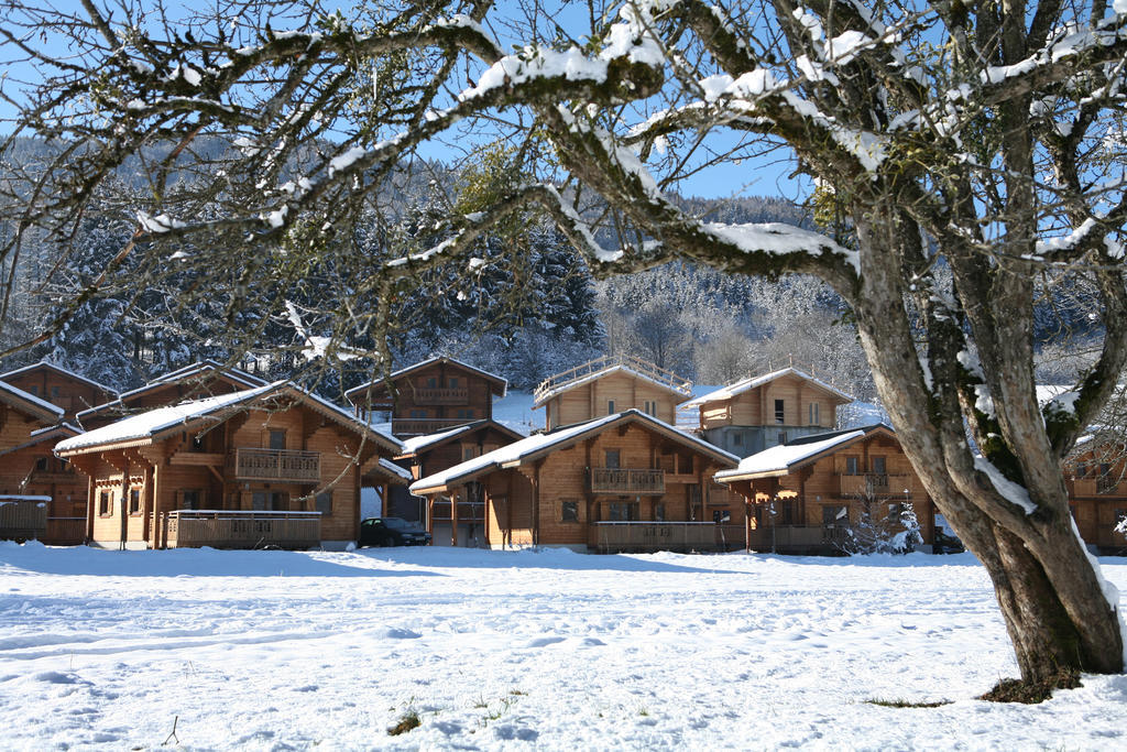Residence Nemea Les Chalets Du Bois De Champelle Morillon Εξωτερικό φωτογραφία