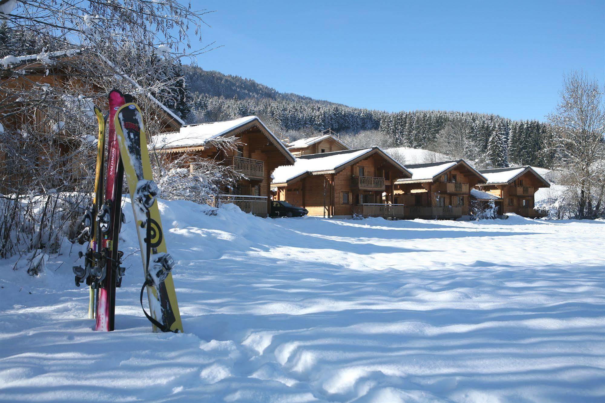 Residence Nemea Les Chalets Du Bois De Champelle Morillon Εξωτερικό φωτογραφία
