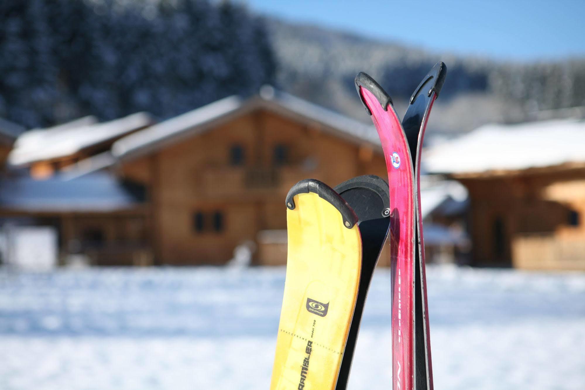 Residence Nemea Les Chalets Du Bois De Champelle Morillon Εξωτερικό φωτογραφία