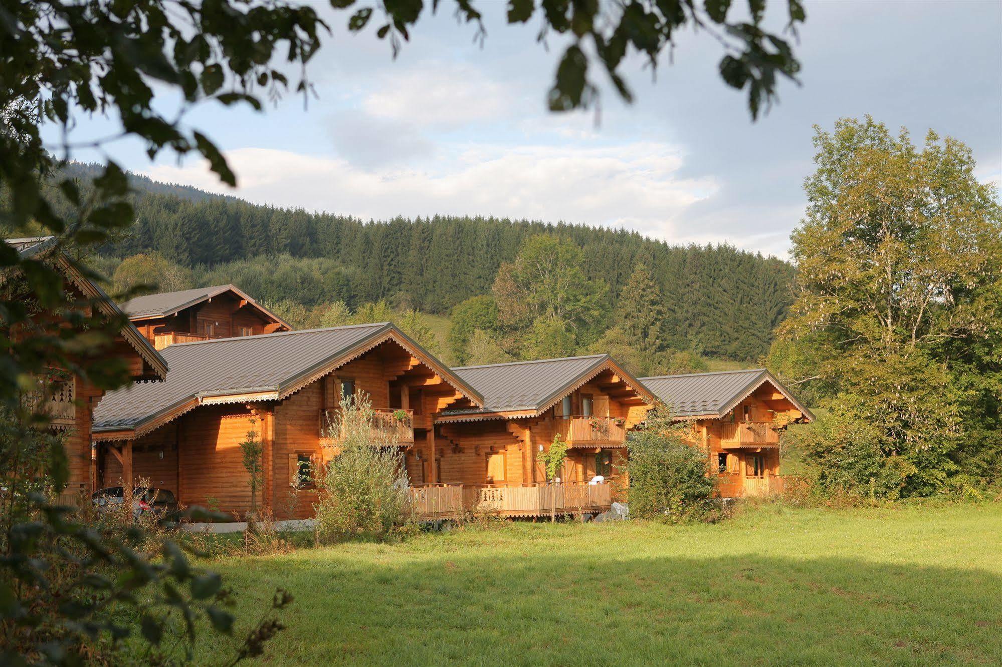 Residence Nemea Les Chalets Du Bois De Champelle Morillon Εξωτερικό φωτογραφία
