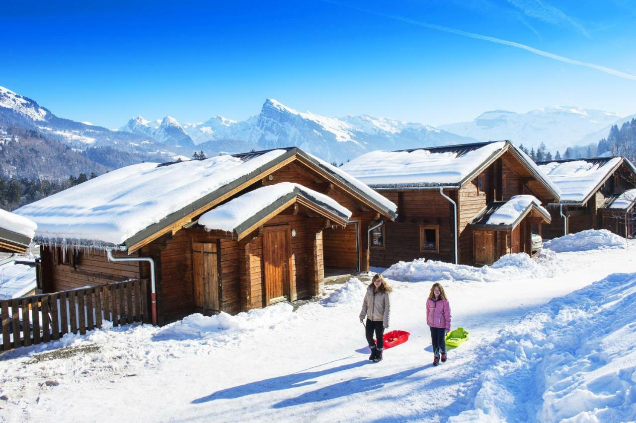 Residence Nemea Les Chalets Du Bois De Champelle Morillon Εξωτερικό φωτογραφία