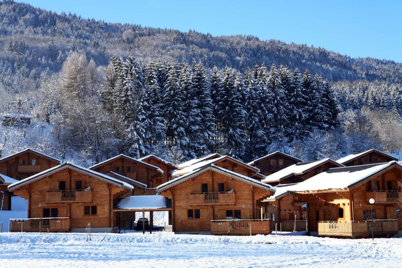 Residence Nemea Les Chalets Du Bois De Champelle Morillon Εξωτερικό φωτογραφία