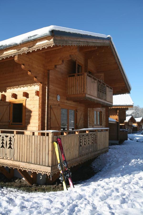 Residence Nemea Les Chalets Du Bois De Champelle Morillon Εξωτερικό φωτογραφία