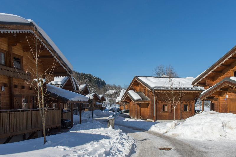 Residence Nemea Les Chalets Du Bois De Champelle Morillon Εξωτερικό φωτογραφία