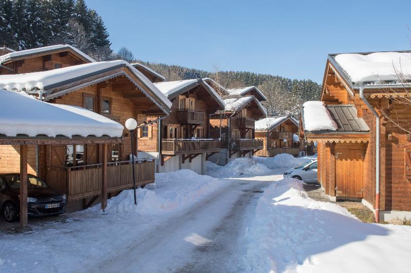 Residence Nemea Les Chalets Du Bois De Champelle Morillon Εξωτερικό φωτογραφία